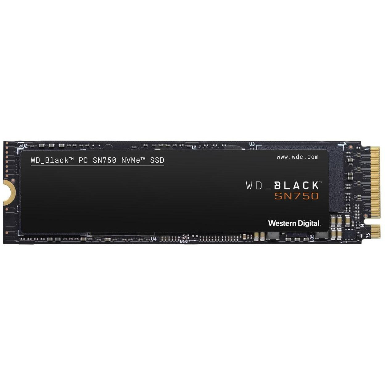 Нокопитель WD Black SN750 NVME SSD 1 TB (WDS100T3X0C) б/у